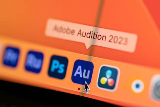 Start Adobe Audition application