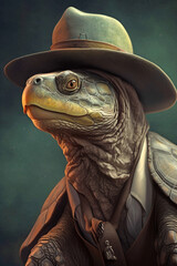 Turtle Cowboy