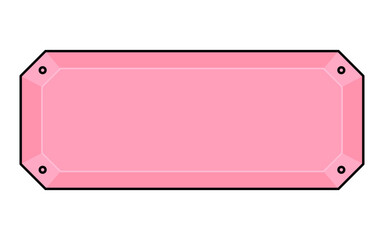 colorful game button
