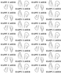 happy easter pattern