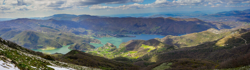 Turano lake view, Rieti, Lazio, Italy © Alessio Russo