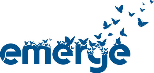 Emerge logo vector design
