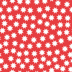 Kids star pattern. Cute seamless repeat pattern design for babies clothing fabric. Pastel color background vector illustration. Minimal Stars Abstract print 