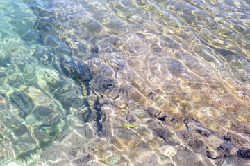 Clear like mediterranean sea water