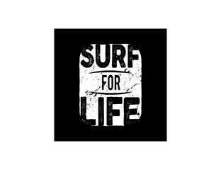 hand drawn vector surf california