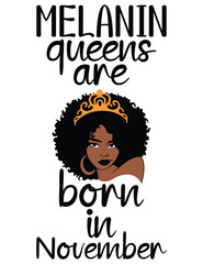 Melanin queens are born in November eps