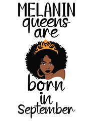Melanin queens are born in September eps