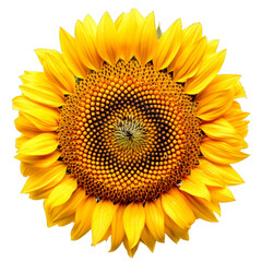 a sunflower head