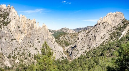 Viewpoint near Montoro de Mezquita in Teruel province, Spain
