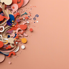 Paper Background with copy-space. Premium Texture
