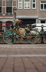 Fototapeta na wymiar Amsterdam Bicycle 