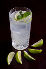 Mojito coctail drink