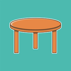 Table icon color on trendy design