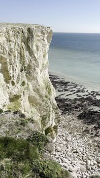 cliffs at the coast