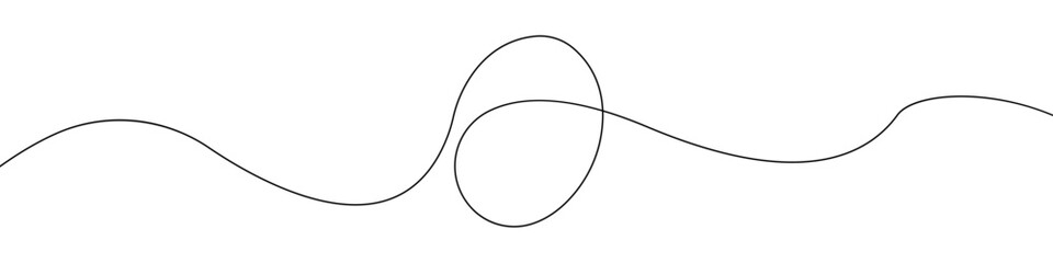 Egg sign line continuous drawing vector. One line Egg vector background. Egg icon. Continuous outline of Egg. Linear Eggs design.