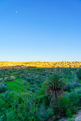 Dades valley, and of the city Boumalne Dades