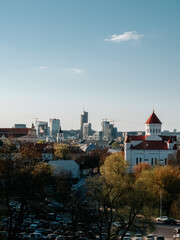 View of Vilnius from Subacius Panoramic Viewpoint