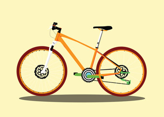 Bicycle Vector Illustration