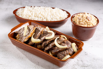 Carne de Sol. Traditional dish from the Brazilian Northeast.