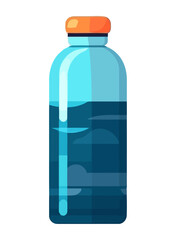 Transparent plastic jar symbolizes freshness