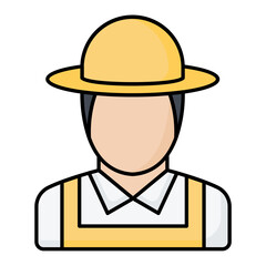 Merchant Line Color Icon