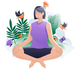 Going to Therapy Mental Health Illustration