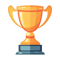 Gold trophy sports achievement