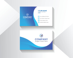 Modern creative business card,  Business cards templates. Modern business cards. Business card with photo, business card , business card layout. Blue business card