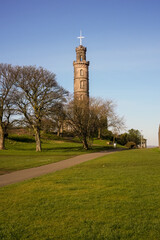 Edinburgh Scotland Monument Hill