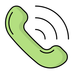 Reservation Call Line Color Icon