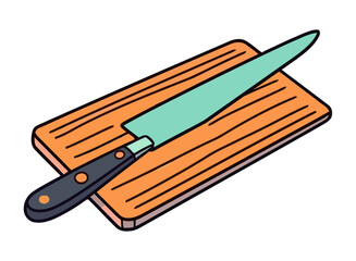 Sharp penknife cuts wood with ease, isolated