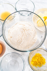 Lemon Cookies with White Chocolate