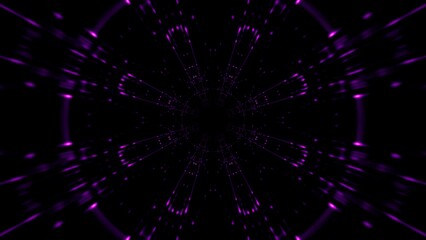 Fototapeta premium Purple lines tunnel texture overlay background