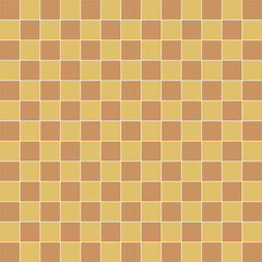 Chess board backgrounds in pale pastel colors. Clockwork chessboard pattern in hippie style. Retro-psychedelic design of the 60-70s. A vector wallpaper in a cage.