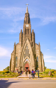 stone cathedral at Canela - RS