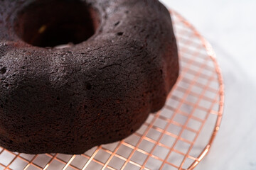 Red velvet bundt cake