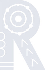 Hand Drawn Alphabet R Letter