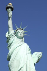 Fototapeta na wymiar Estatua de la Libertad 