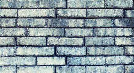 Close up of brick wall, example of facing material