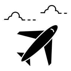 Traveling Glyph Icon