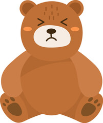 Cartoon Squint Bear