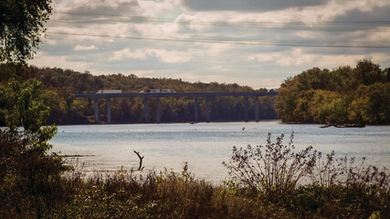 River Along the Interstate
