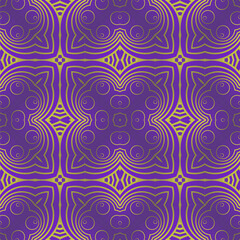 Abstract background with seamless textured purple combined with yellow