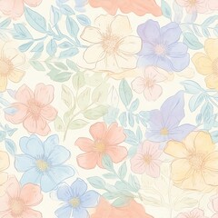 seamless floral pattern