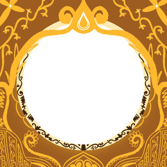 Javanese twibbon design 