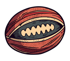 rugby ball sports equipment