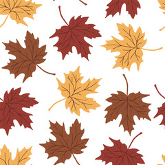 Trendy seamless patterns. Cool abstract and autumn design. For fashion fabrics, kid’s clothes, home decor, quilting, T-shirts, cards and templates, scrapbook and other digital needs