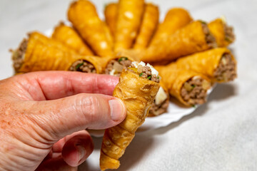 Traditional party snack known as 