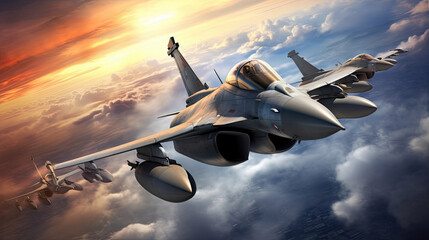 French Rafale Fighters