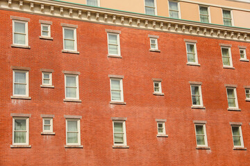 Brick building complexes symbolize strength, durability, and history. They represent the timeless beauty and architectural excellence of our built environment, and the power of human ingenuity 